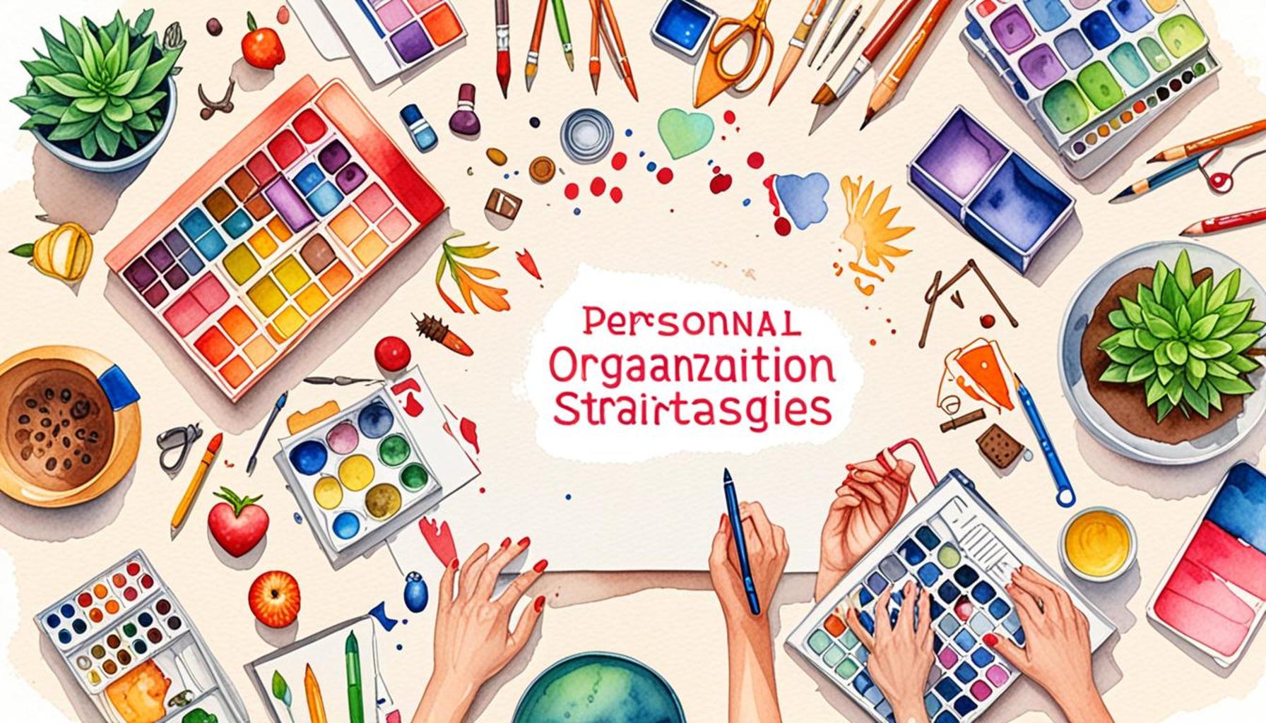 Personal Organization Strategies to Promote Intentional and Sustainable Choices