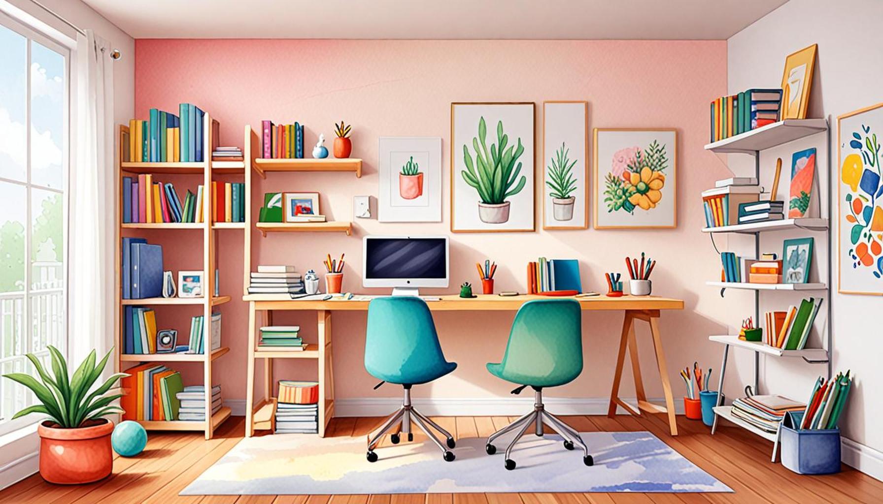 Efficient Study Spaces: Organizing Environments for Students at Home with Minimalism