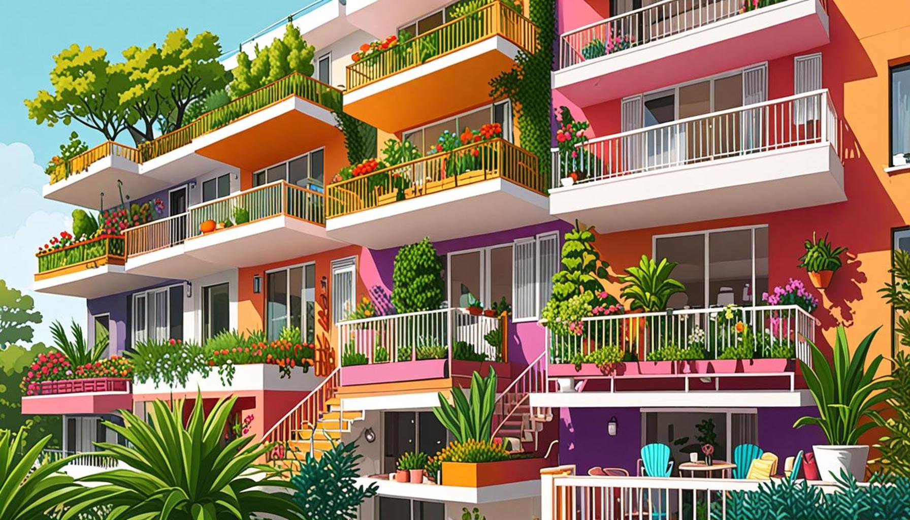 Reinventing Outdoor Spaces: Optimizing Gardens and Balconies with Minimalist Principles