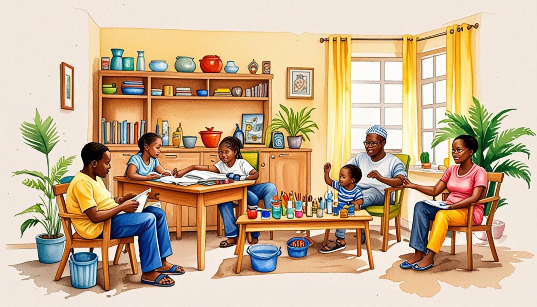 Organization Tips for Nigerian Families: Transforming Shared Spaces into Functional Environments