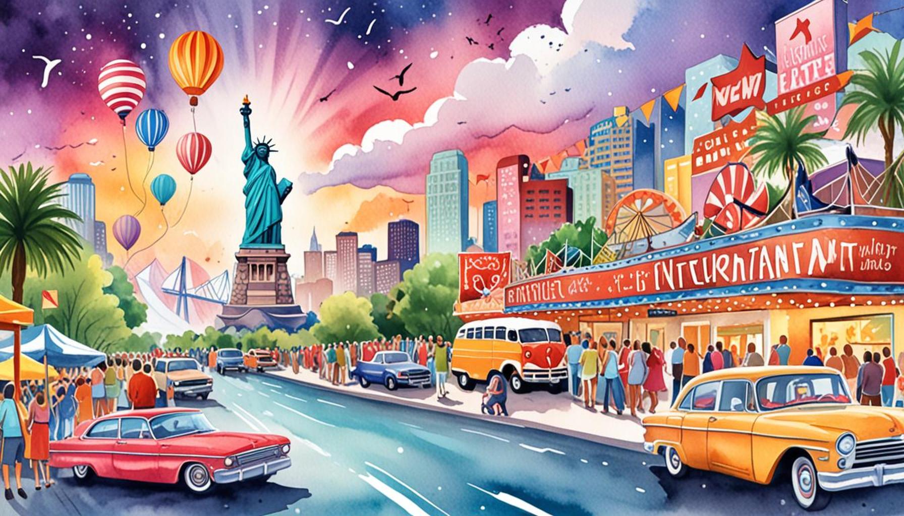 Entertainment Itineraries: The Best Shows and Festivals to Enjoy in the USA