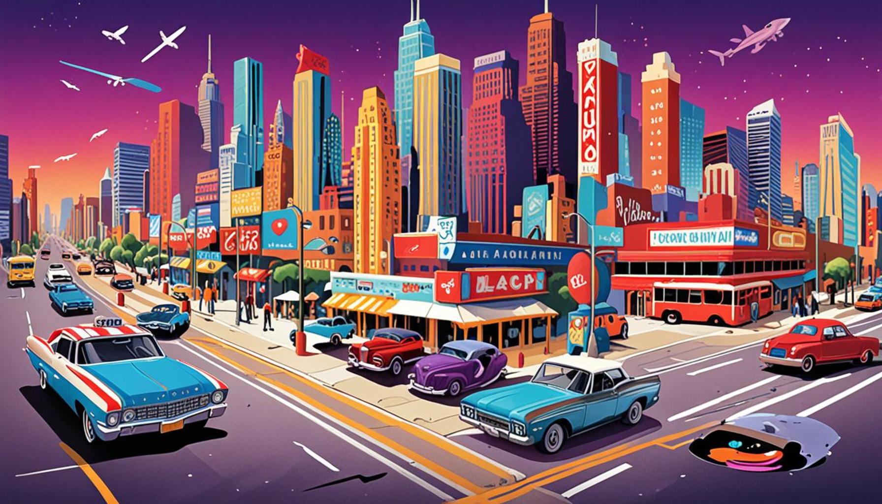 American Pop Culture: Itineraries that Celebrate Movies, Series, and Music in Iconic Cities